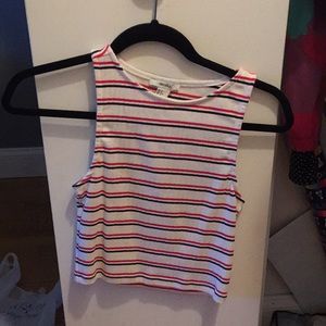 Super Cute red, white, and blue tank